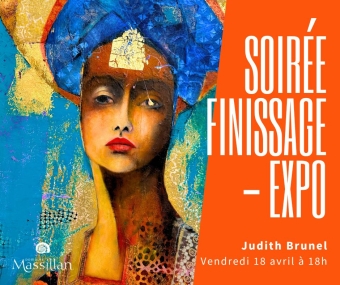 Soirée de finissage Expo Judith Brunel