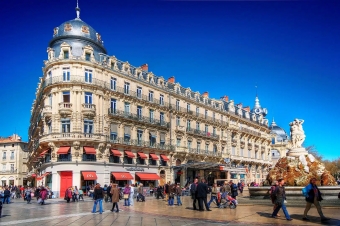 Place de la comedie Montpellier
