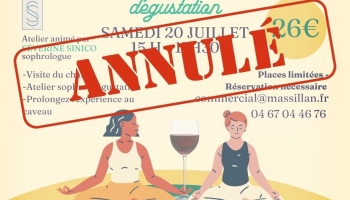 Atelier de sophro-dégustation annulé