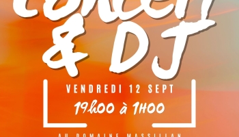 Concert vendredi 12 septembre