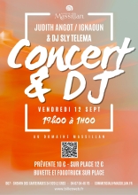 Concert vendredi 12 septembre